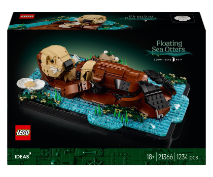 Klocki LEGO® LEGO IDEAS 21366 Pływające wydry